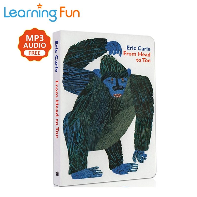 From Head To Toe Educactional English Picture Book for Kids Baby ...
