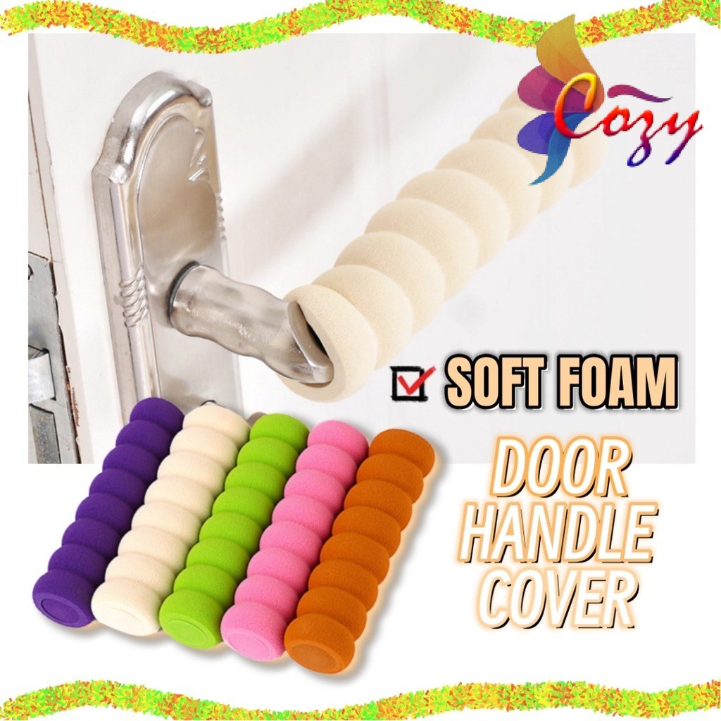(1PCS)Eva Soft Foam Door Handle Cover Door Knob Door Handle Protector ...
