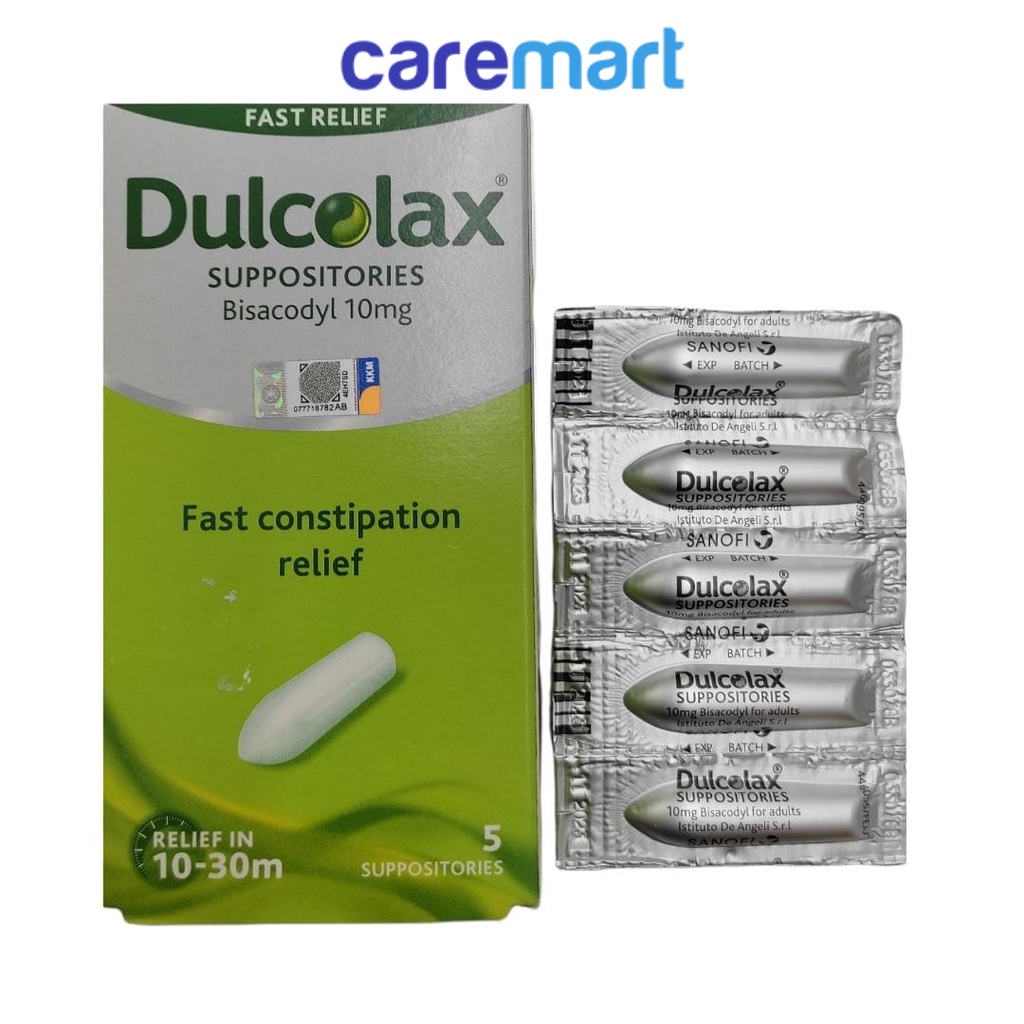 DULCOLAX SUPP 10MG 5'S (EXP: 11/2024) | Shopee Malaysia