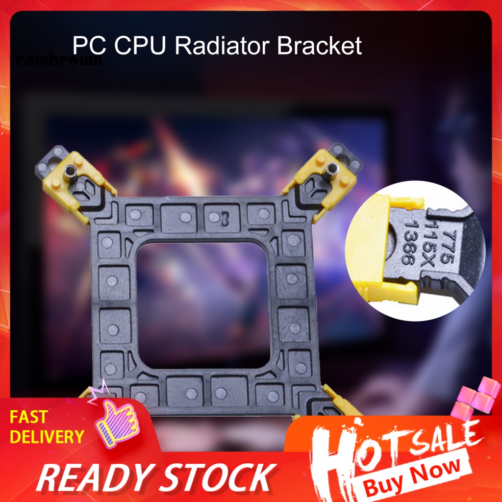 CPU Radiator Bracket Cooling Fan Backplate Heatsink Holder Base