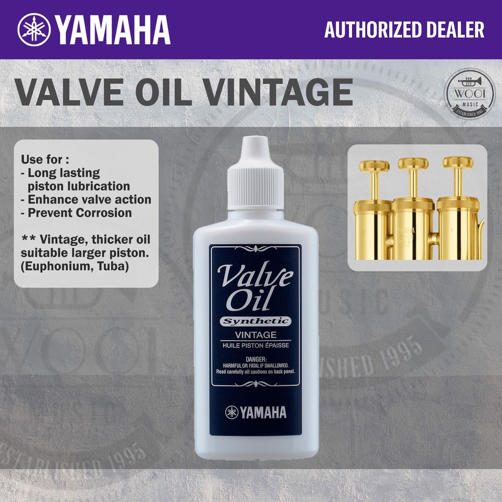 Yamaha Valve Oil Vintage (For Euphonium / Tuba / Old Instrument) Shopee Malaysia