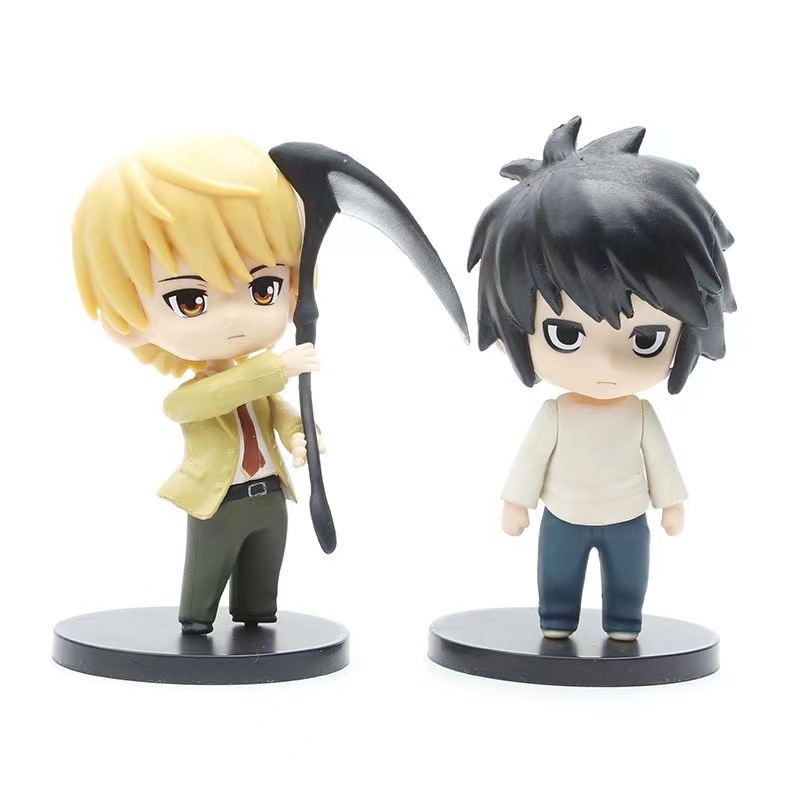 Death Note Yagami Light Rem Ryuk L Lawliet Anime Action Figure Pvc ...