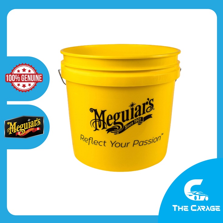 MEGUIAR'S Cleaning Bucket (3.5 gallon) Good for car cleaning 2