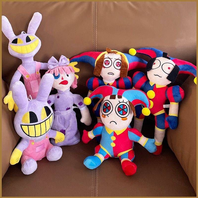 Sta5 THE AMAZING DIGITAL CIRCUS Plush Dolls Gift For Kids Pomni Ragatha ...