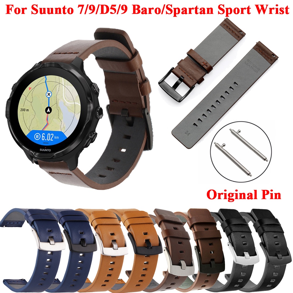 Suunto 9 leather online strap