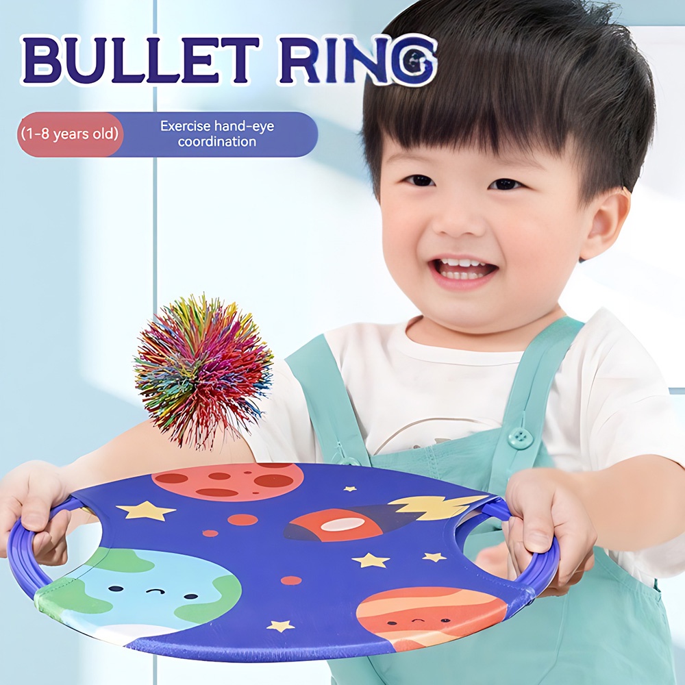 Bouncing Ball Sensory Training Ring Toy Sports Equipment Indoor Outdoor ...