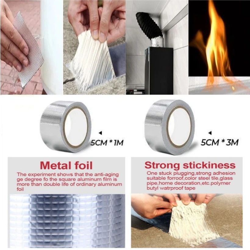 Toxicfree Super Waterproof Patch Seal Tape Selfadhesive Butyl Sealing