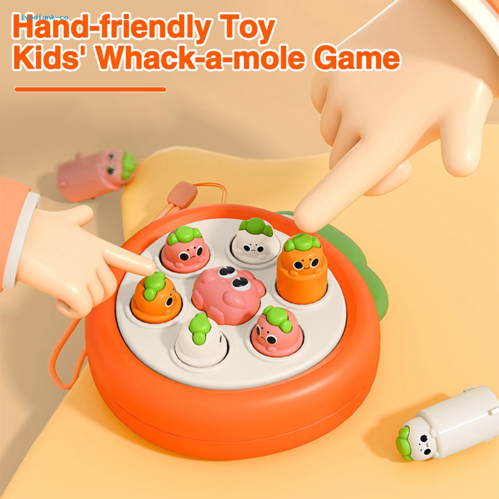 ivodiank Family-friendly Whack-a-mole Activity Radish Design Whack-a ...