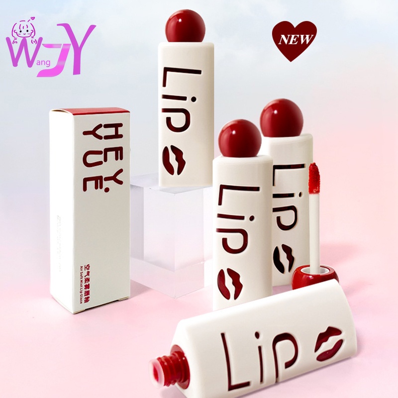 HEY.YUE Triangle Lip Clay Is Not Easy To Fade Mouth Red Lip Glaze ...