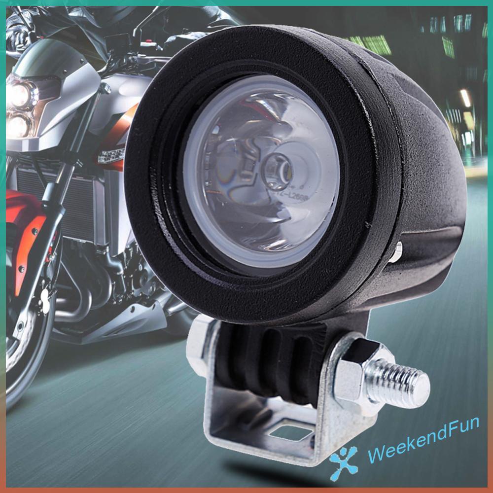 WE★ 10W 2 Inch LED Work Light LED Motorcycle Spotlight Flood Light Motorcycle Headlight ATV 4WD