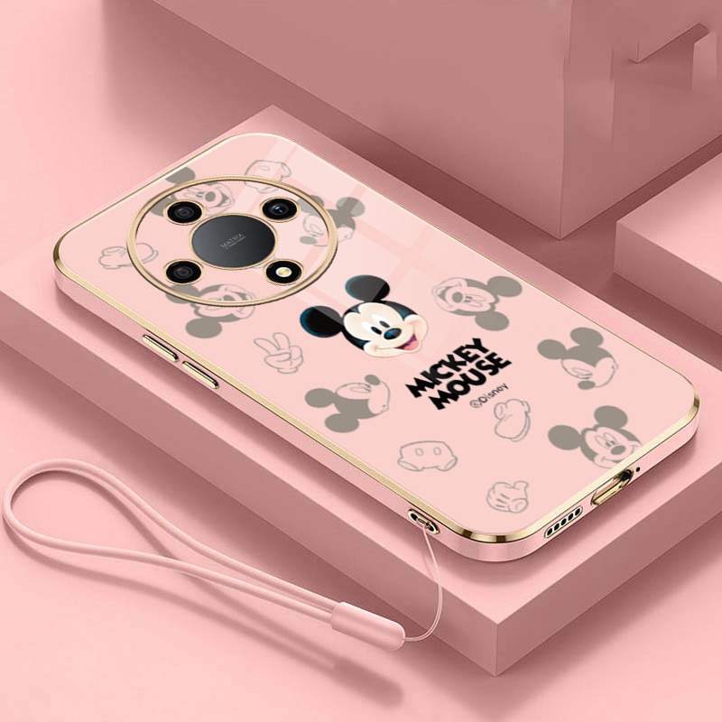 Honor Magic 5 Lite X9b X9a 5G X9 5G Casing Mickey Family Mobile Case ...