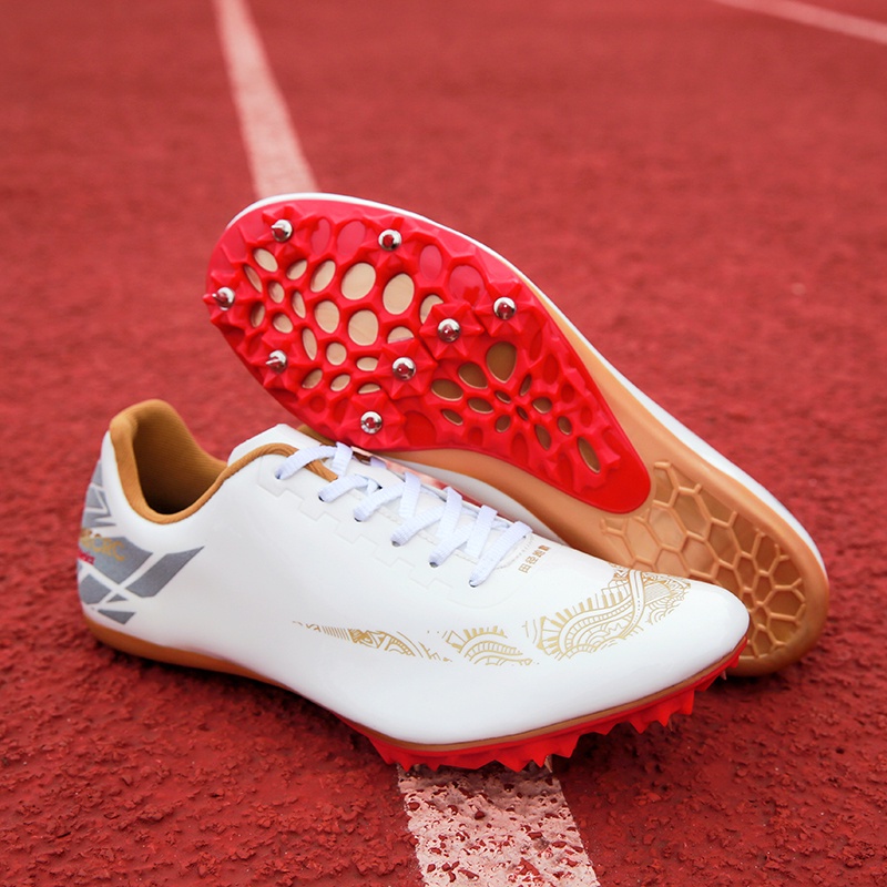 Men Track and Field Shoes Men Spikes Running Sprint Sneakers Women Athletic Long Jump Sport Shoes Tracking Professional Shopee Malaysia
