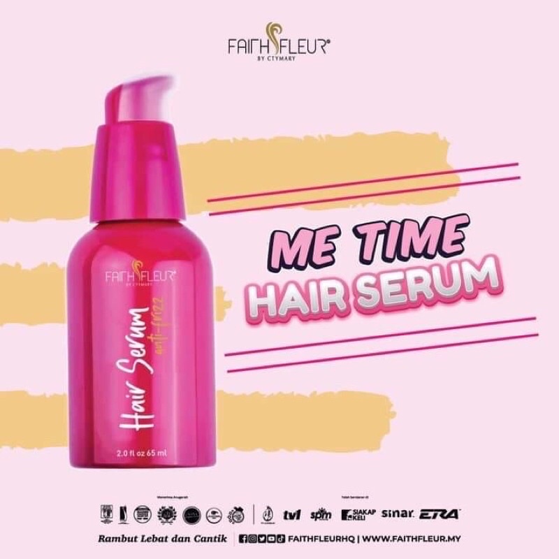 100 ORIGINAL HQ HAIR SERUM FAITH FLEUR BY CT MARY LULUS KKM Shopee