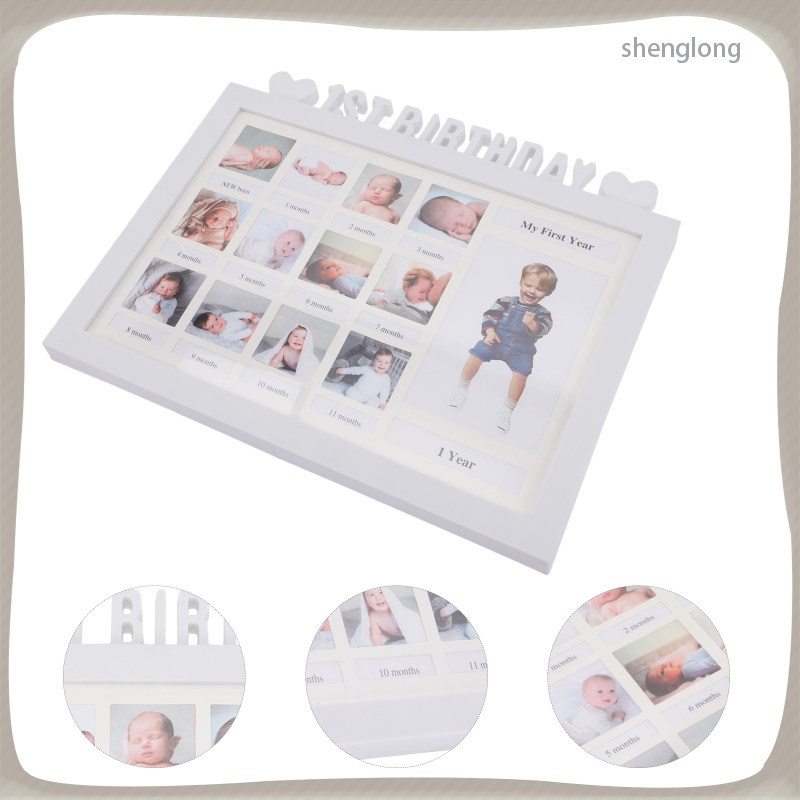 Frame Baby First Photo Picture Year Birthday Gifts Frames 1St Keepsake