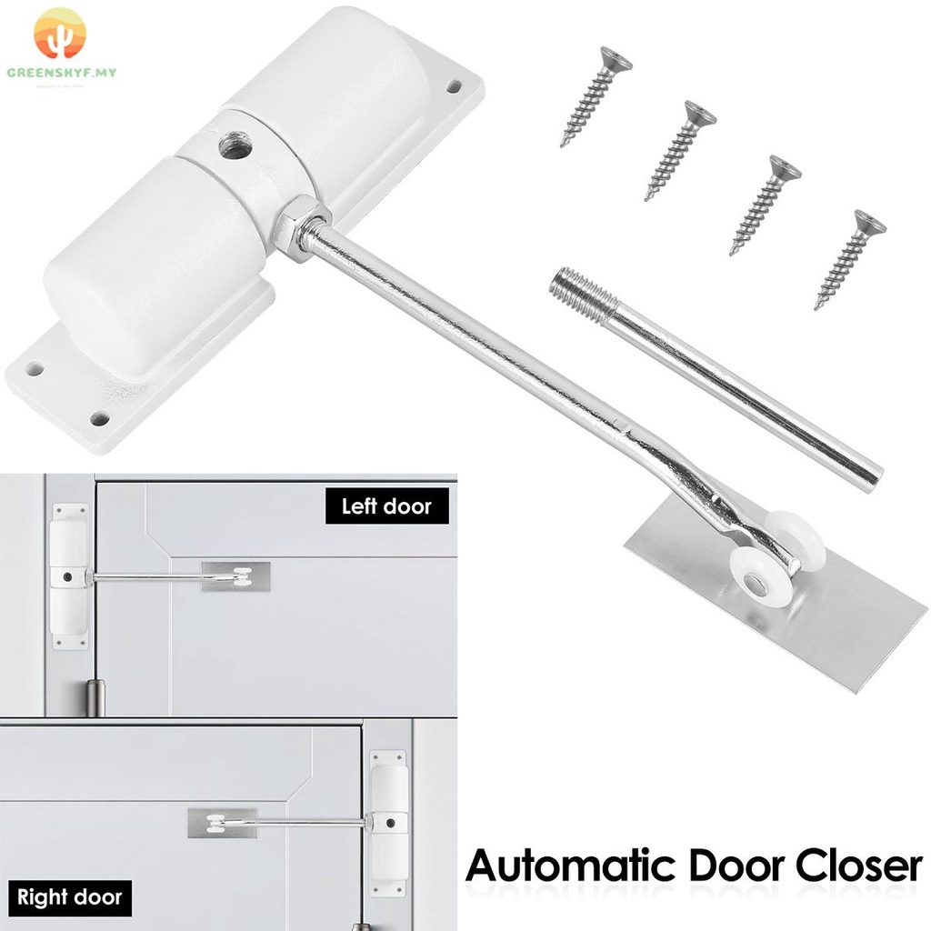 Automatic Door Closer Metal Safety Spring Door Closer Spring Adjustable ...