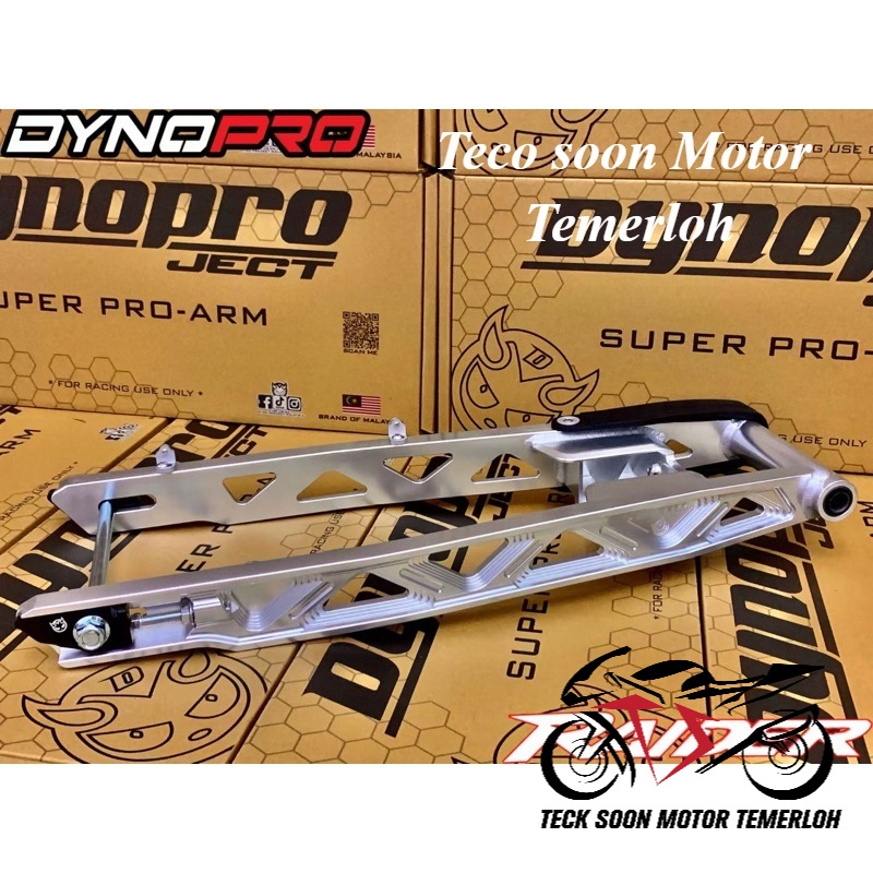 ARM RACING (DYNOPRO) 100 ORIGINAL CNC SWING ARM SUZUKI RAIDER LEBIH