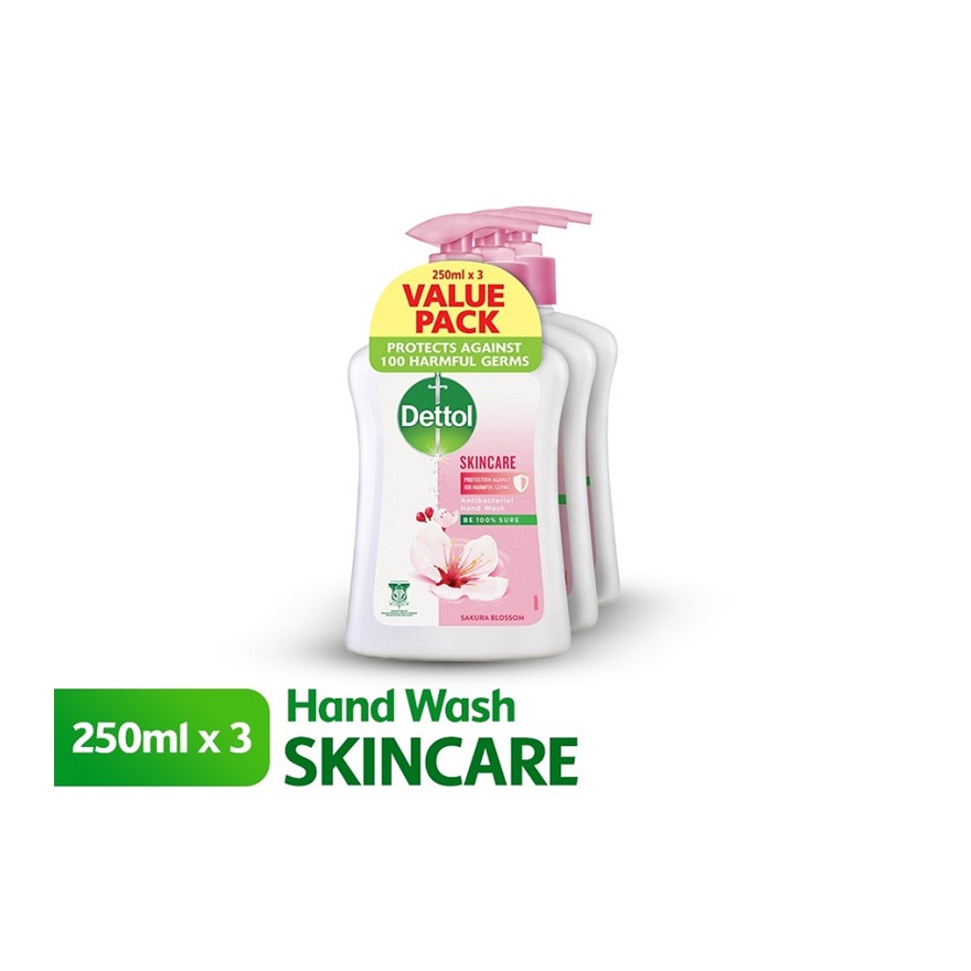 DETTOL Hand Soap Skincare 250ML (2+1 Pack) | Shopee Malaysia