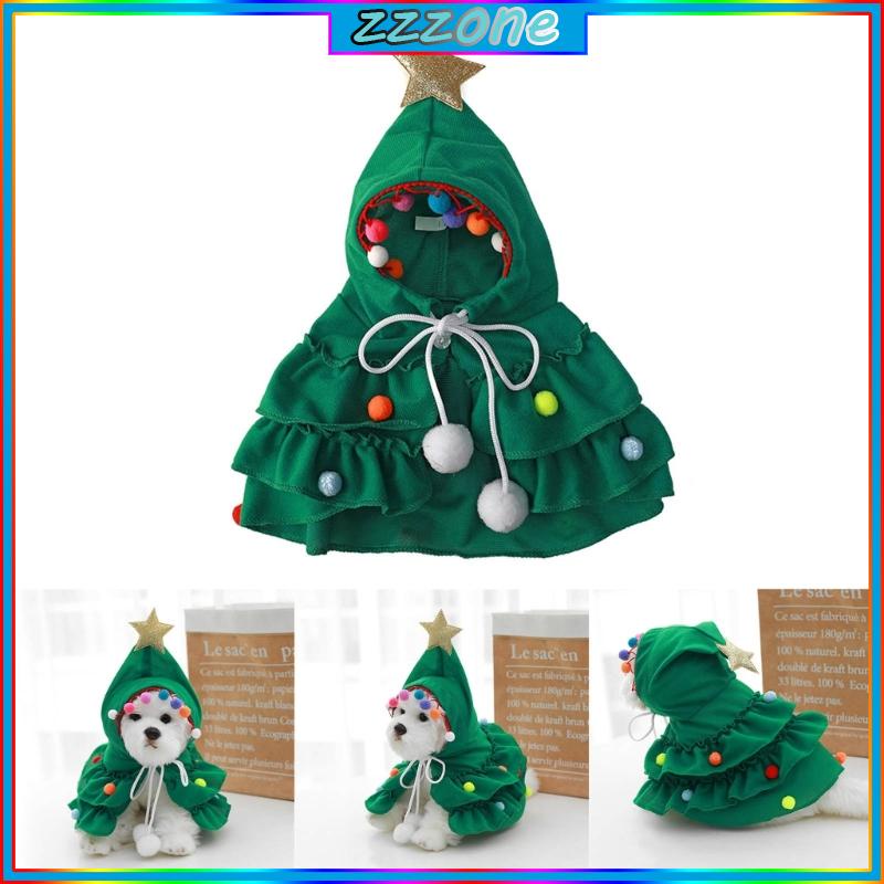 zzz Kitten Cloak Christmas Party Supplies Cloak Cute Christmas Tree