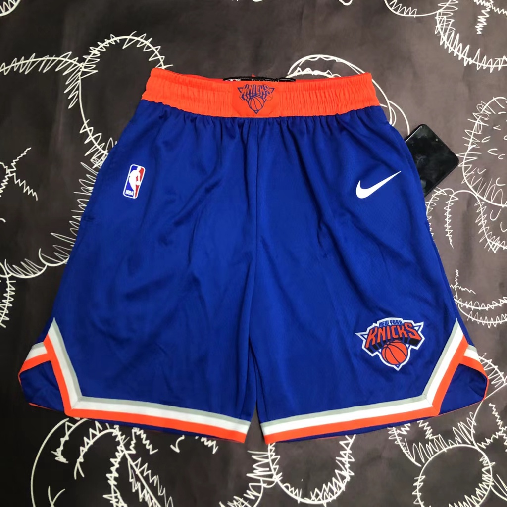 202122 New Original NBA New York Knicks Basketball Jersey Shorts for