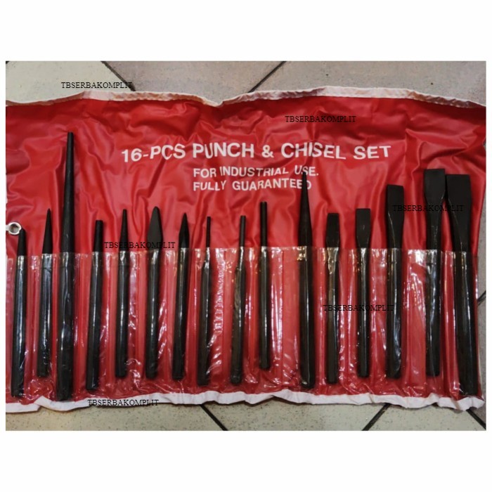 Punch and chisel set made in taiwan / iron chisel - 12 pc | Shopee Malaysia