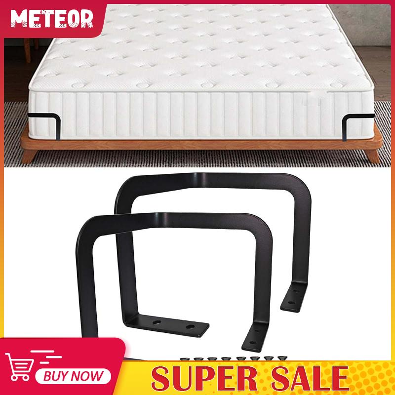 [meteorMY] Mattress Retainer Bar, Metal Bar Holder for Bottom of Bed