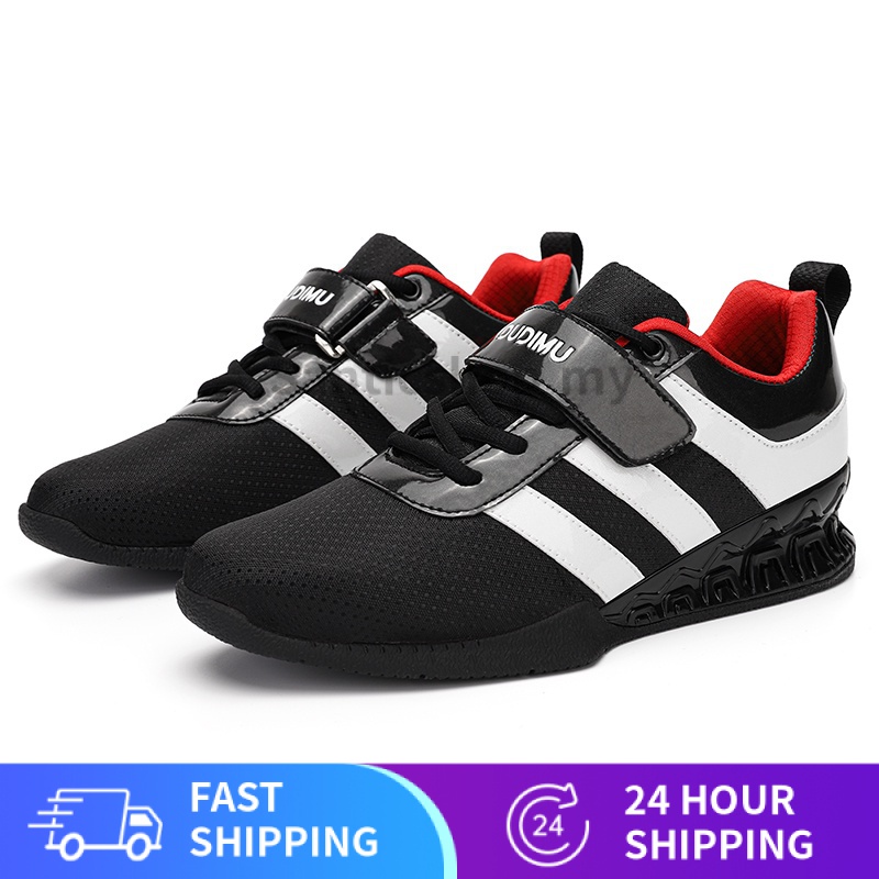 Professional Weightlifting Shoes Deadlift Squat Sneakers Hardwearing
