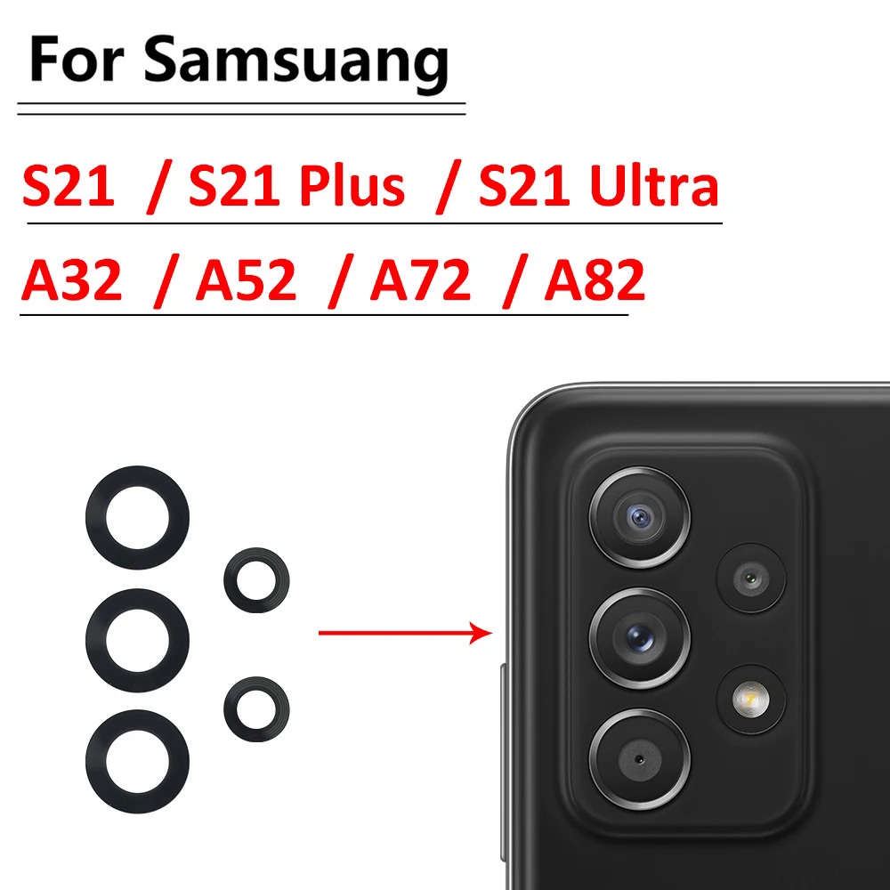 New Back Rear Camera Glass Lens For Samsung A32 A52 A72 A82 S21 S22 S23 ...