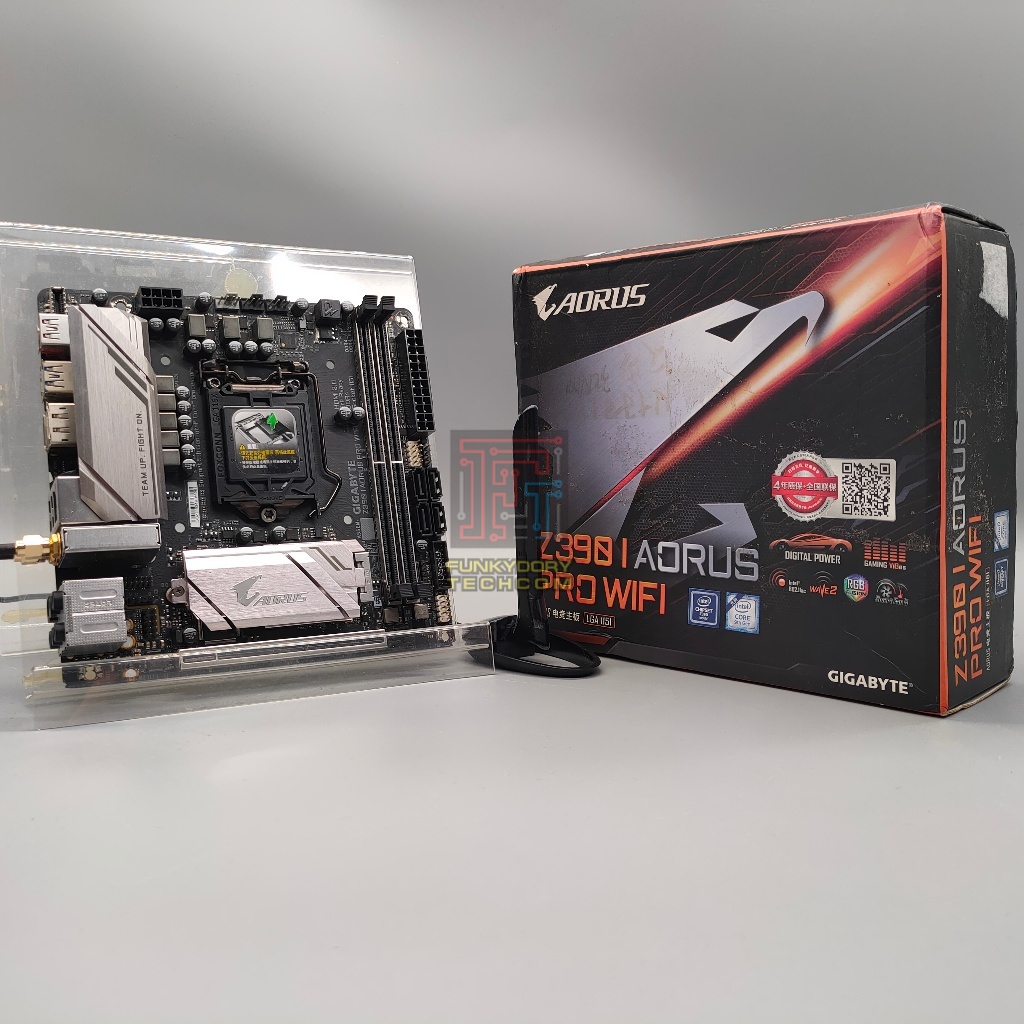 Gigabyte Z390 I AORUS PRO WIFI Mini ITX LGA1151 Motherboard Shopee