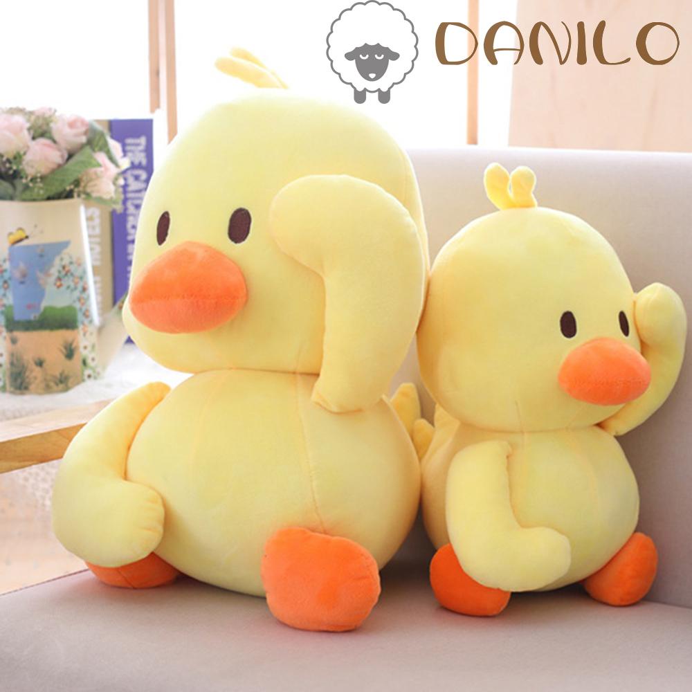 DANILO Little Yellow Duck Doll Kawaii Children Hand Pillow Doll Child ...