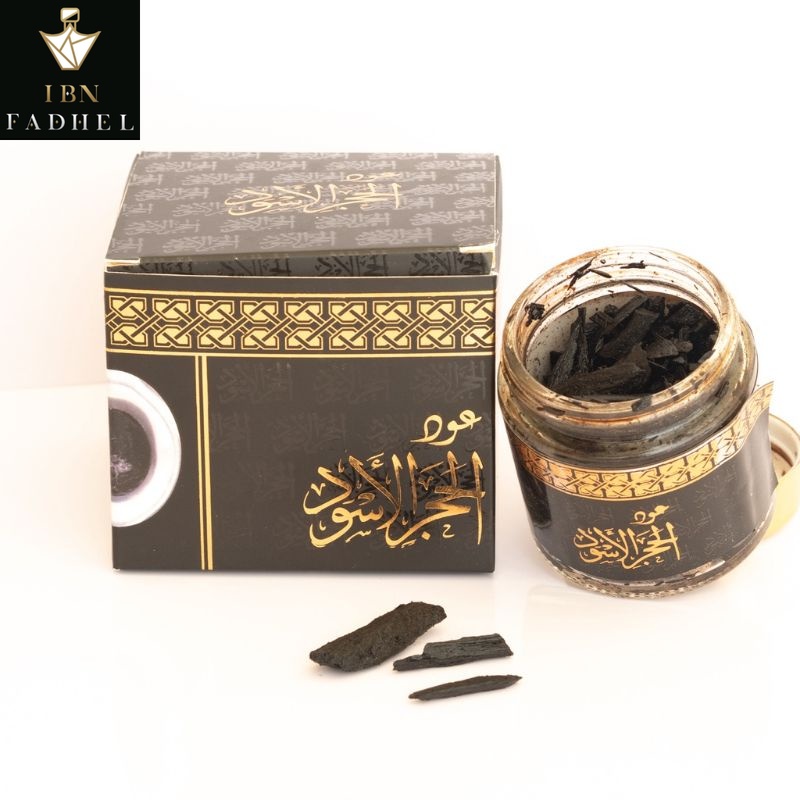 bukhoor Oud al Hajar Al Aswad 30 gram Original 100 Shopee Malaysia