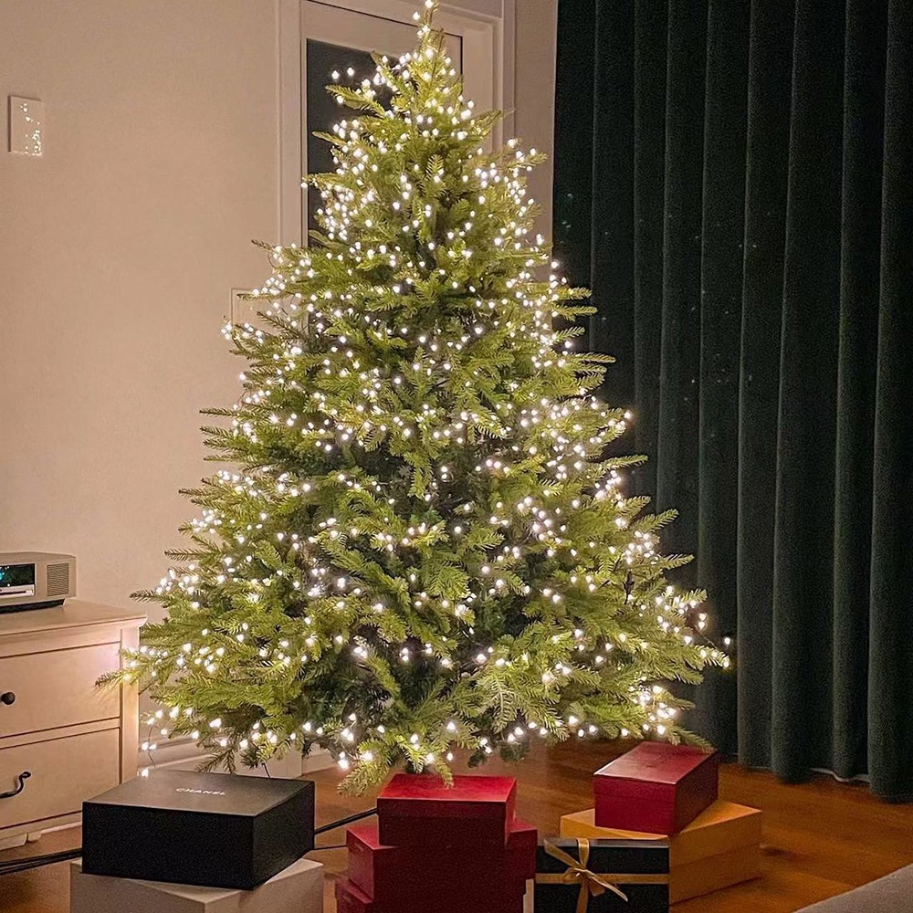 LED Firecracker Lights Christmas Tree Copper Wire String Indoor Outdoor ...