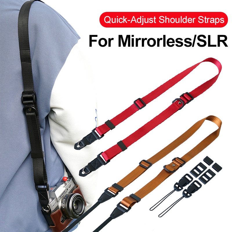 DSLR Digital Camera Strap Adjustable Shoulder Neck Strap Compatible For