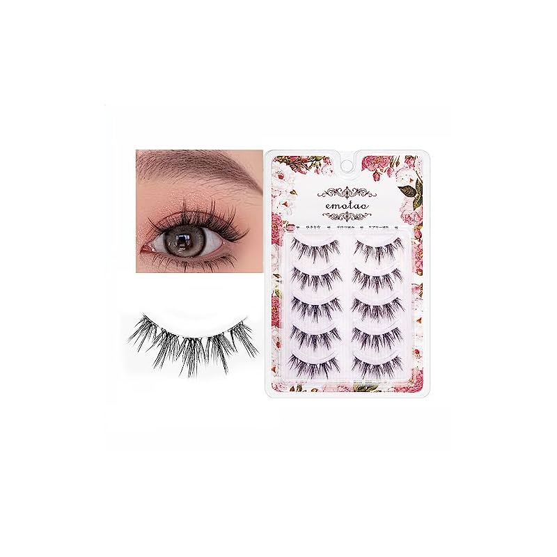 Delivered from Japan】Fake eyelashes, natural, popular, short upper eyelashes, handmade fake