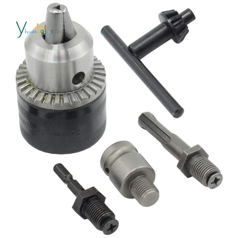 316mm Drill Chuck Converter 1/2Inch 20UNF Thread Quick Change Adapter