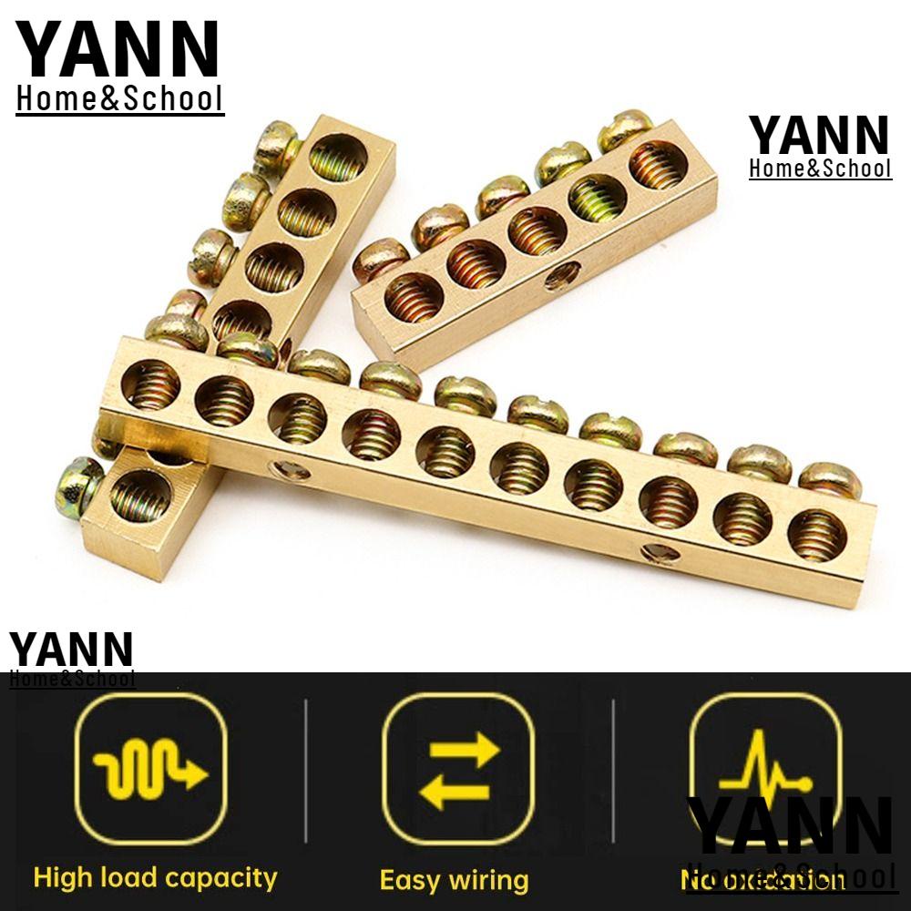 YANN Wire Connector, Multispecification Copper Copper Bar Terminal