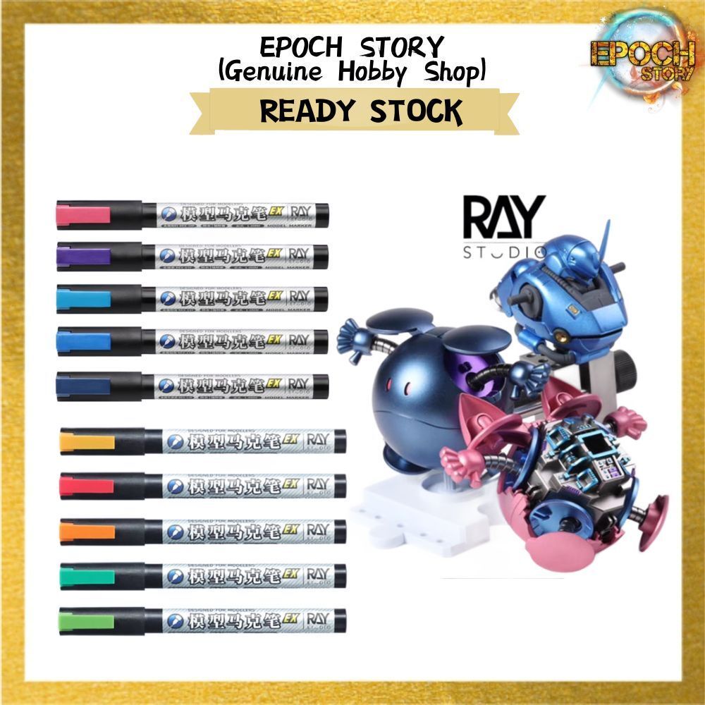 Ray Studio Metallic EX Gundam Marker | Shopee Malaysia
