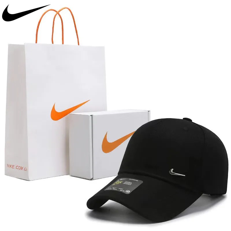 [Ready Stock]NikE100 Women's Visors Cap Metal Small Hook Korean Simple