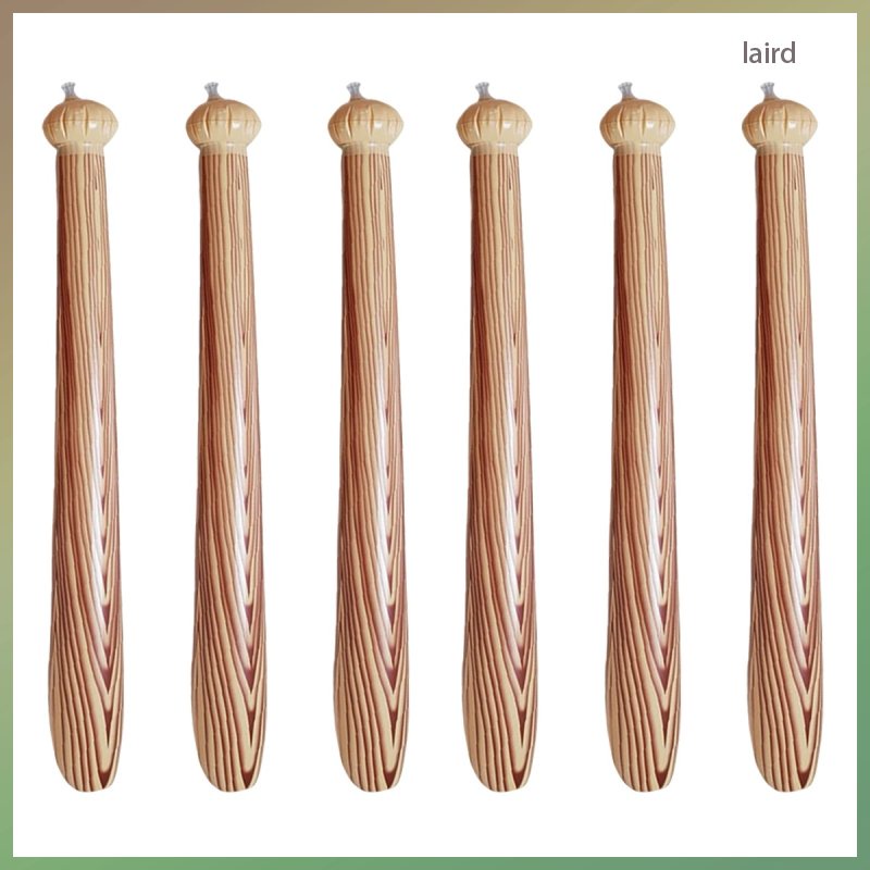 laird 6 Pcs Plastic Baseballs Mini Toy Blow Bat Birthday Party Noise