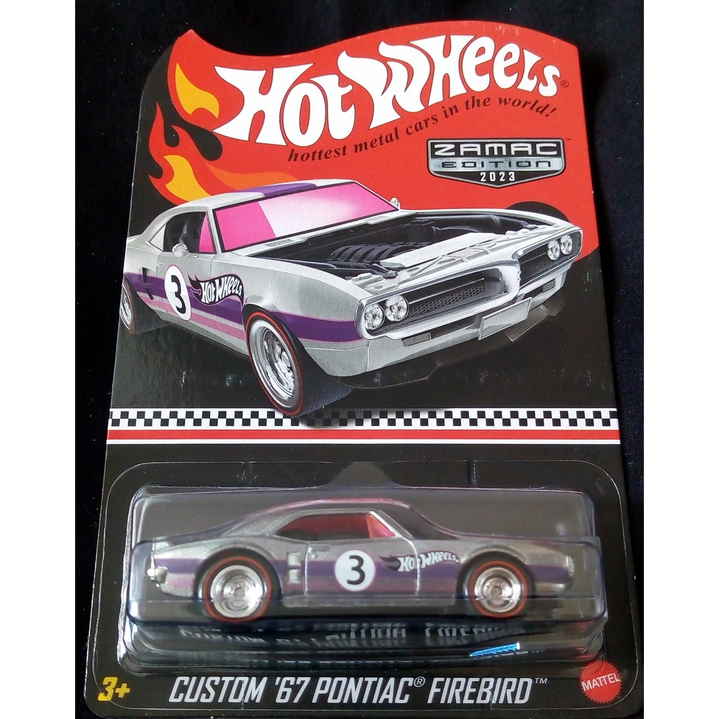 Hot Wheels - Custom 67 Pontiac Firebird Zamac Edition No.3 Silver ...