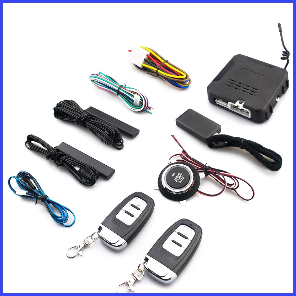 Passive Keyless Push Start System Push Button Car Starter Remote Start