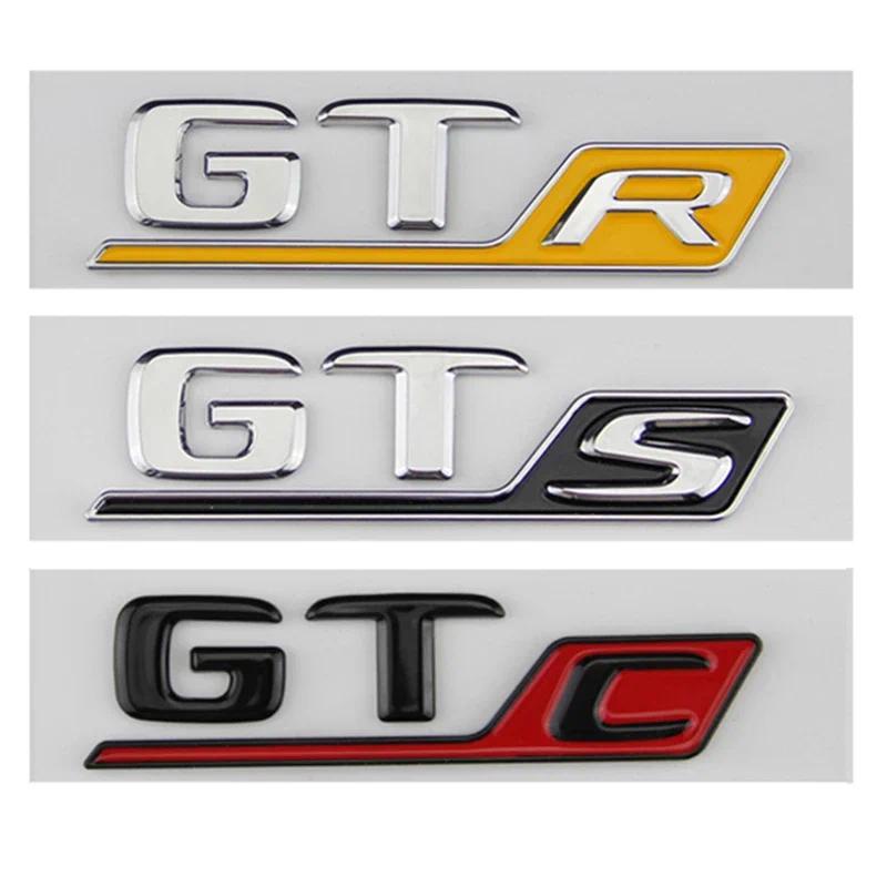 Long R S C Badge Emblem for Mercedes Benz AMG GT GT43 GT50 GTR GTS GTC ...