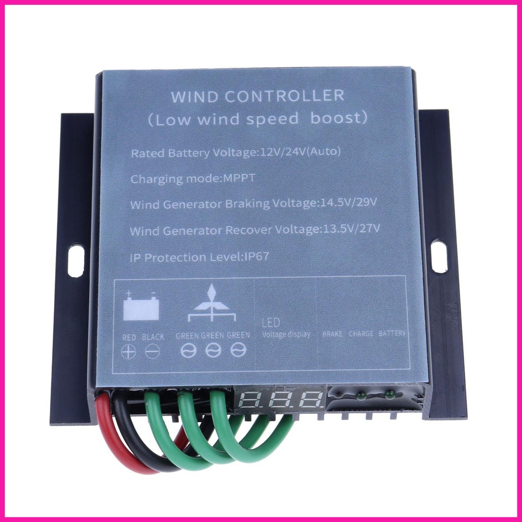 Wind Turbine Controller 12/24V MPPT Wind Charge Controller Universal