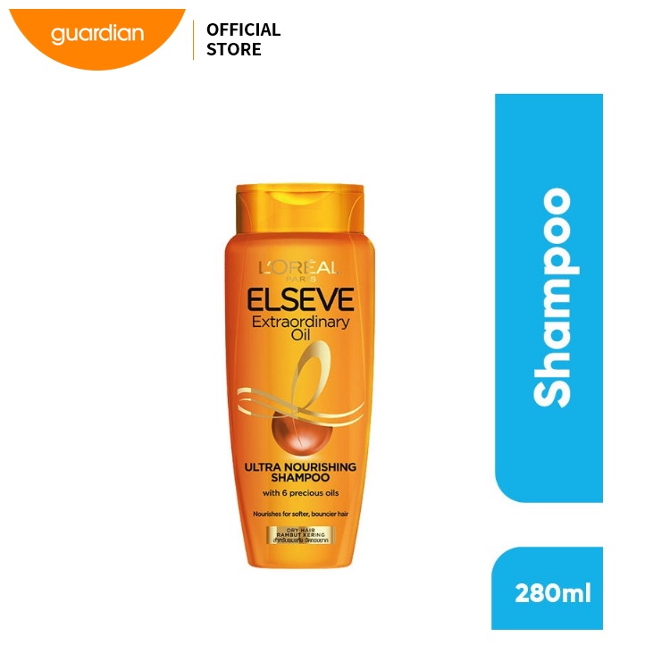 L'Oreal Elseve Shampoo Oil Nourish 6 280ml Shopee Malaysia