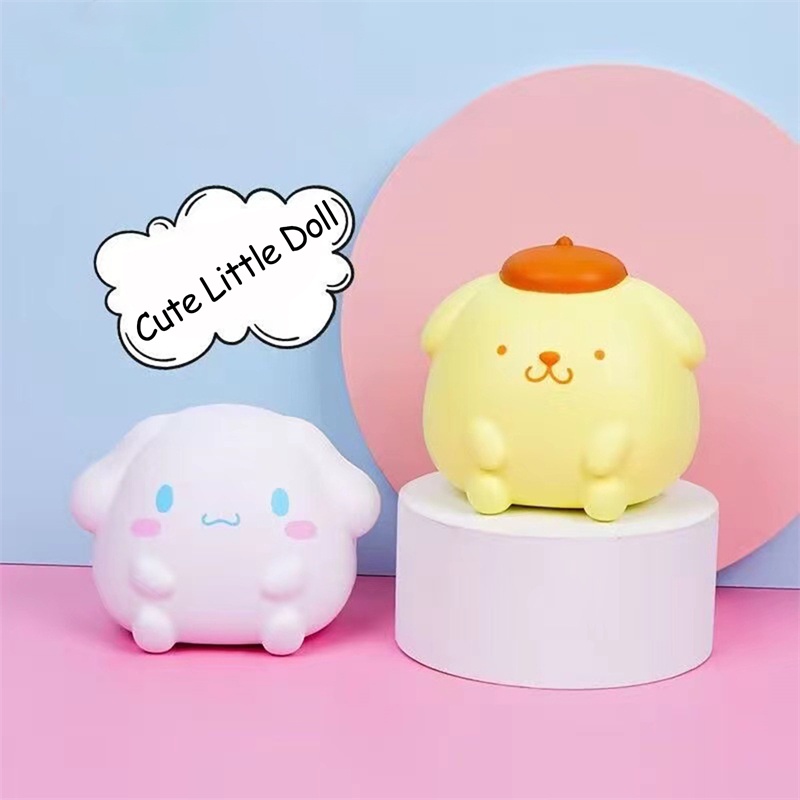 Sanrio Kuromi Squishy Toys My Melody Decompression Doll pompompurin ...