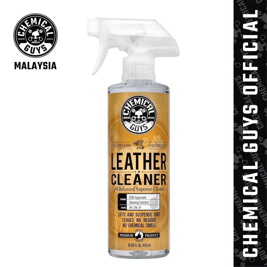 Chemical Guys Leather Cleaner Colorless And Odorless Super Cleaner (16
