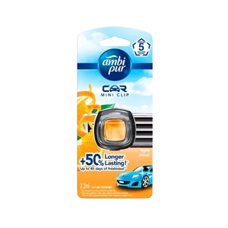Ambi Pur Car Mini Clip 2ml Vehicle Vent Perfume Minyak Wangi Kereta  Pengharum Mobil
