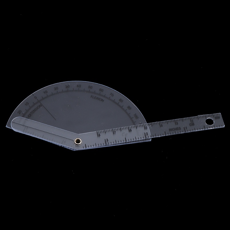 AY Finger Goniometer Plastic Protractor 180 Degree Angle Ruler Finger ...