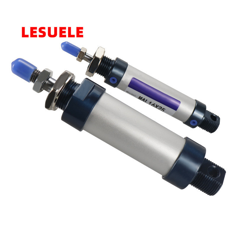 Lesu Mini Cylinder Air Tac Type Aluminum Alloy Miniature Pneumatic