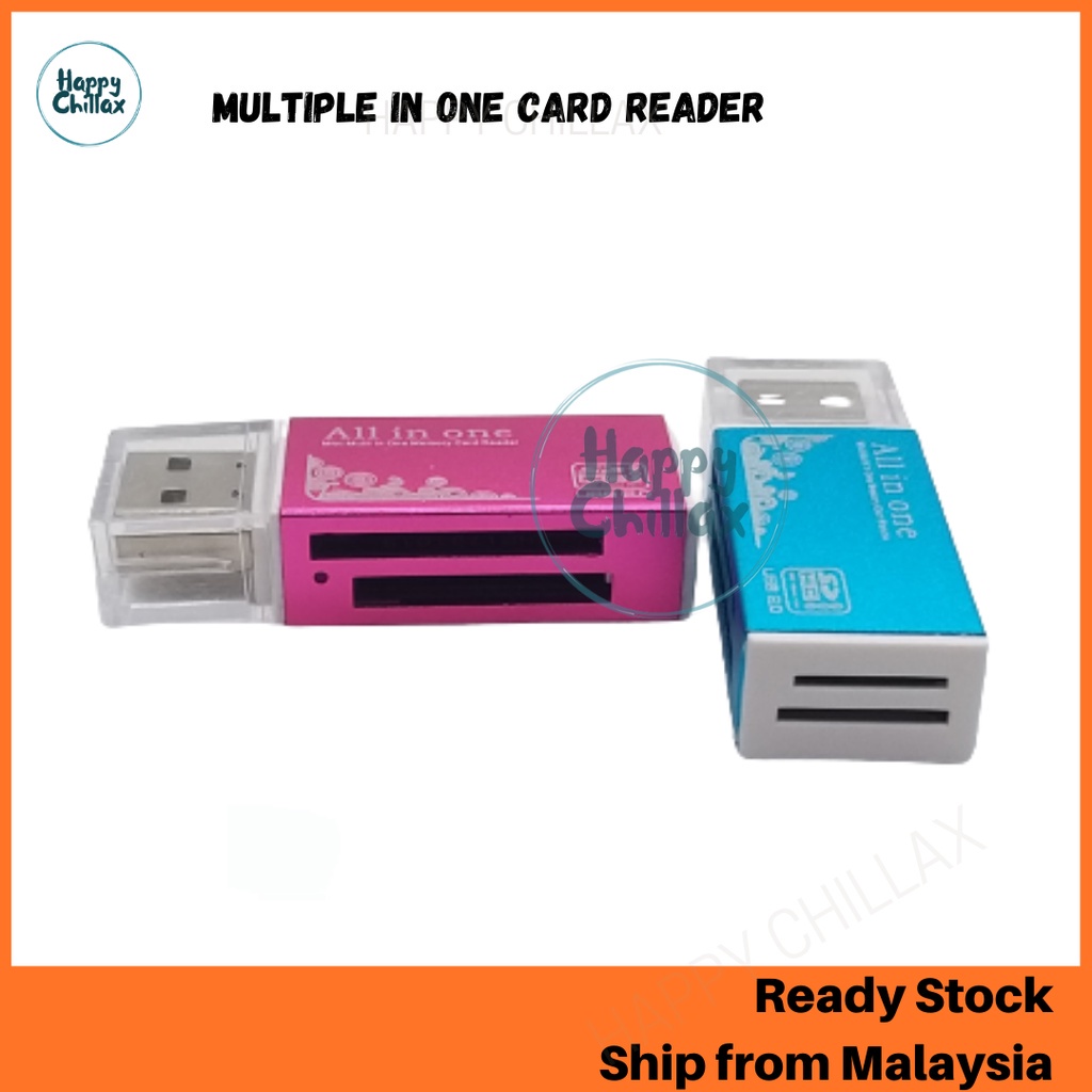 Mini Multiple in One Card Reader Usb Compatible | Shopee Malaysia