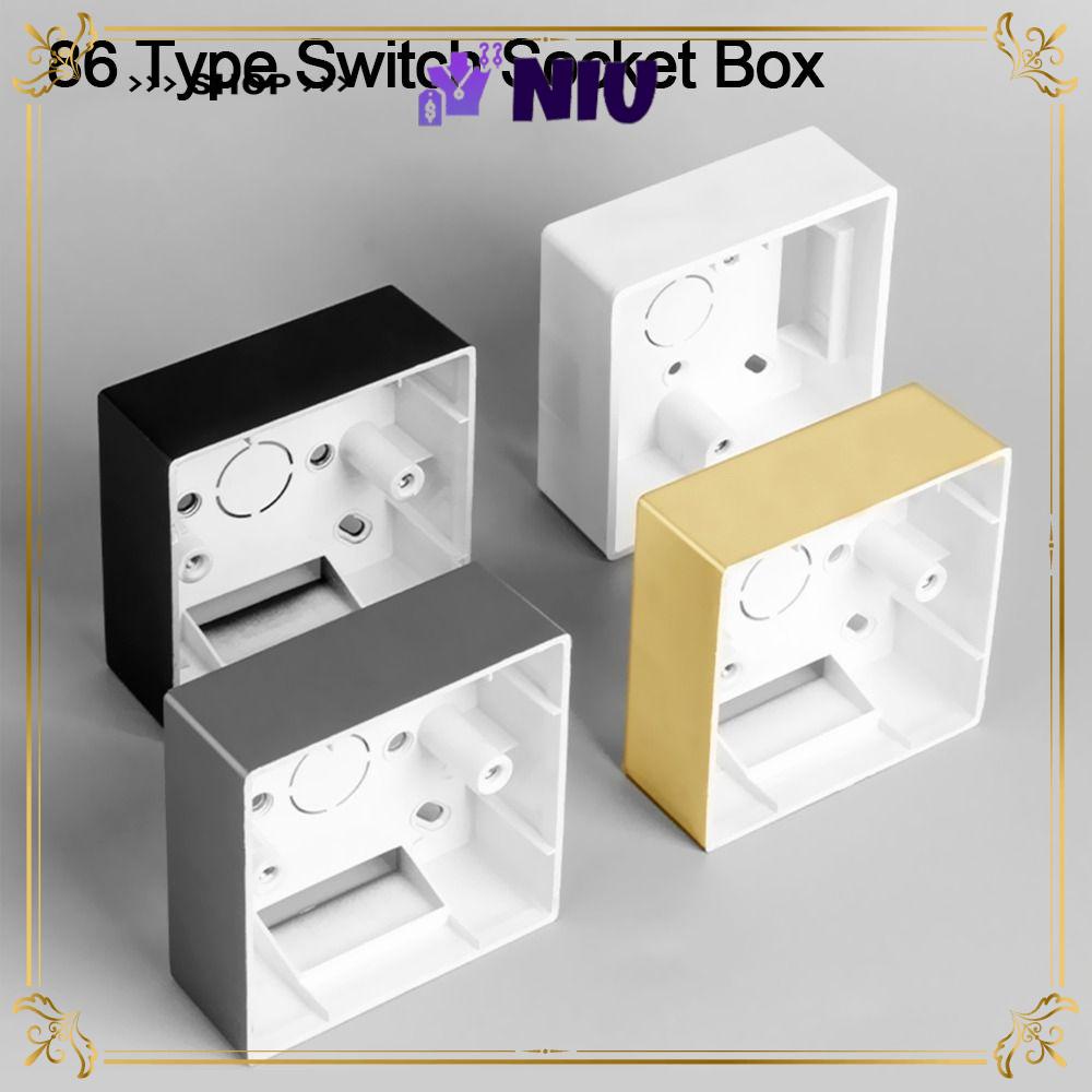 NIU Switch Socket Box Universal On-Wall Mount Switch And Socket Apply ...